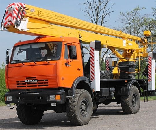 Аренда автовышки в Орске и  Оренбургской области