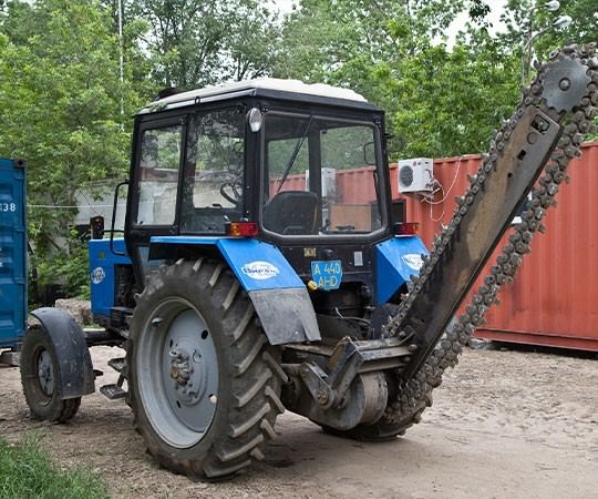 Траншеекопатель в аренду в Орске и  Оренбургской области
